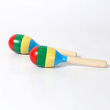 Customized colorful wood maracas