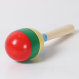 Customized colorful wood maracas